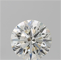 Natural Diamond 2.55 Carats, Round with Excellent Cut, J Color, VS2 Clarity and Certified by GIA