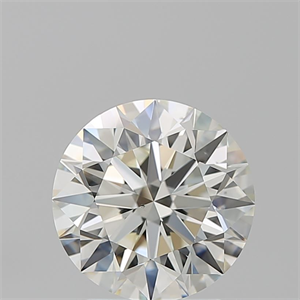 Picture of Natural Diamond 2.55 Carats, Round with Excellent Cut, J Color, VS2 Clarity and Certified by GIA