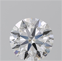 Natural Diamond 2.02 Carats, Round with Excellent Cut, E Color, SI1 Clarity and Certified by GIA