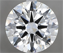 Natural Diamond 2.00 Carats, Round with Excellent Cut, H Color, VS1 Clarity and Certified by GIA