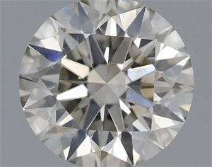 Picture of Natural Diamond 0.41 Carats, Round with Excellent Cut, J Color, VS1 Clarity and Certified by IGI