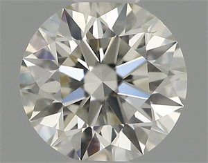 Picture of Natural Diamond 0.41 Carats, Round with Excellent Cut, H Color, VS2 Clarity and Certified by IGI