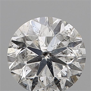 Picture of Natural Diamond 0.61 Carats, Round with Very Good Cut, G Color, I1 Clarity and Certified by IGI