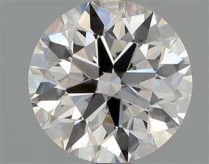 Picture of Natural Diamond 1.52 Carats, Round with Excellent Cut, H Color, IF Clarity and Certified by GIA