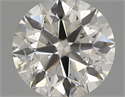 Natural Diamond 0.41 Carats, Round with Excellent Cut, G Color, SI2 Clarity and Certified by IGI