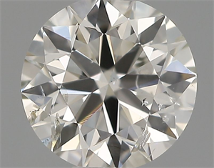 Picture of Natural Diamond 0.41 Carats, Round with Excellent Cut, G Color, SI2 Clarity and Certified by IGI