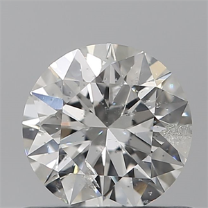 Picture of Natural Diamond 0.60 Carats, Round with Excellent Cut, F Color, I1 Clarity and Certified by IGI