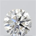 Natural Diamond 0.42 Carats, Round with Excellent Cut, I Color, SI2 Clarity and Certified by GIA