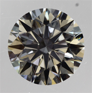 Picture of Natural Diamond 0.42 Carats, Round with Excellent Cut, H Color, VS1 Clarity and Certified by GIA