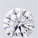 Natural Diamond 2.01 Carats, Round with Excellent Cut, E Color, SI1 Clarity and Certified by GIA