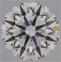 Natural Diamond 0.53 Carats, Round with Excellent Cut, J Color, SI1 Clarity and Certified by GIA