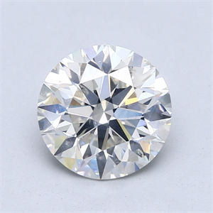 Picture of Natural Diamond 2.70 Carats, Round with Excellent Cut, H Color, SI2 Clarity and Certified by GIA