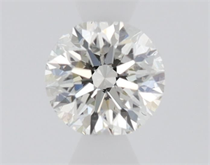 Picture of Natural Diamond 0.40 Carats, Round with Excellent Cut, H Color, VS1 Clarity and Certified by IGI