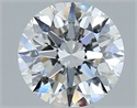 Natural Diamond 1.40 Carats, Round with Excellent Cut, E Color, VS1 Clarity and Certified by GIA