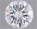 Natural Diamond 0.46 Carats, Round with Excellent Cut, H Color, VS2 Clarity and Certified by GIA