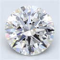 Natural Diamond 2.00 Carats, Round with Excellent Cut, G Color, SI1 Clarity and Certified by GIA