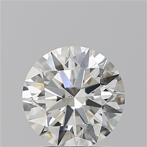 Picture of Natural Diamond 2.03 Carats, Round with Excellent Cut, H Color, VS2 Clarity and Certified by GIA