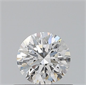 Natural Diamond 0.41 Carats, Round with Excellent Cut, E Color, VS2 Clarity and Certified by GIA