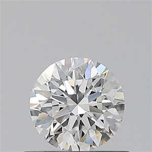 Picture of Natural Diamond 0.41 Carats, Round with Excellent Cut, E Color, VS2 Clarity and Certified by GIA