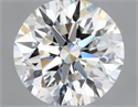 Natural Diamond 0.40 Carats, Round with Excellent Cut, I Color, VS1 Clarity and Certified by GIA