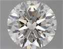 Natural Diamond 0.50 Carats, Round with Very Good Cut, K Color, VS1 Clarity and Certified by IGI