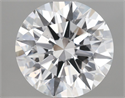 Natural Diamond 2.01 Carats, Round with Excellent Cut, D Color, VS2 Clarity and Certified by GIA