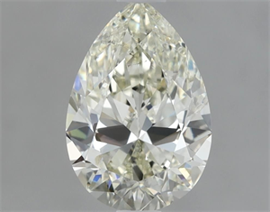 Picture of Natural Diamond 1.00 Carats, Pear with  Cut, J Color, SI1 Clarity and Certified by IGI