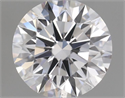 Natural Diamond 0.42 Carats, Round with Excellent Cut, D Color, VS2 Clarity and Certified by GIA