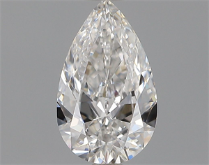 Picture of Natural Diamond 0.52 Carats, Pear with  Cut, E Color, VS1 Clarity and Certified by GIA