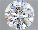 Natural Diamond 1.63 Carats, Round with Excellent Cut, G Color, VS1 Clarity and Certified by GIA