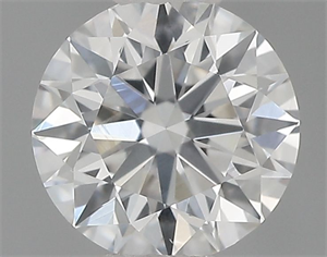 Picture of Natural Diamond 0.40 Carats, Round with Excellent Cut, F Color, SI1 Clarity and Certified by GIA