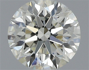 Picture of Natural Diamond 0.50 Carats, Round with Excellent Cut, J Color, VS1 Clarity and Certified by IGI