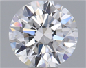 Natural Diamond 0.40 Carats, Round with Very Good Cut, D Color, SI1 Clarity and Certified by GIA