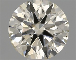 Picture of Natural Diamond 0.50 Carats, Round with Excellent Cut, J Color, SI1 Clarity and Certified by IGI