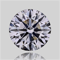 Natural Diamond 0.50 Carats, Round with Excellent Cut, J Color, VVS2 Clarity and Certified by GIA