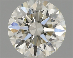 Picture of Natural Diamond 0.40 Carats, Round with Excellent Cut, I Color, VS2 Clarity and Certified by IGI