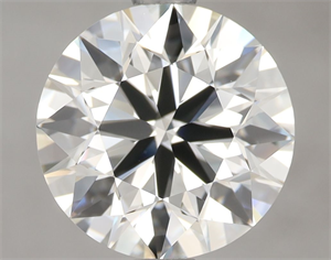 Picture of Natural Diamond 2.50 Carats, Round with Excellent Cut, H Color, VVS2 Clarity and Certified by IGI