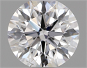 Natural Diamond 0.40 Carats, Round with Excellent Cut, D Color, SI2 Clarity and Certified by GIA