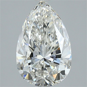 Picture of Natural Diamond 3.00 Carats, Pear with  Cut, H Color, VS1 Clarity and Certified by GIA