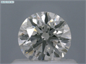 Natural Diamond 0.51 Carats, Round with Excellent Cut, K Color, SI2 Clarity and Certified by GIA