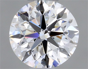 Picture of Natural Diamond 0.40 Carats, Round with Very Good Cut, D Color, VS1 Clarity and Certified by GIA