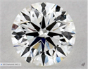 Natural Diamond 0.50 Carats, Round with Very Good Cut, I Color, SI1 Clarity and Certified by GIA