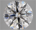 Natural Diamond 4.51 Carats, Round with Excellent Cut, D Color, VS1 Clarity and Certified by GIA