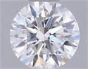 Natural Diamond 0.40 Carats, Round with Excellent Cut, F Color, SI1 Clarity and Certified by GIA