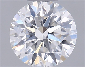 Picture of Natural Diamond 0.40 Carats, Round with Excellent Cut, F Color, SI1 Clarity and Certified by GIA