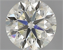 Natural Diamond 0.40 Carats, Round with Good Cut, K Color, VS1 Clarity and Certified by IGI