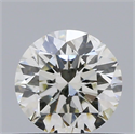 Natural Diamond 0.50 Carats, Round with Excellent Cut, H Color, VS2 Clarity and Certified by IGI