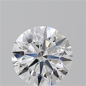 Picture of Natural Diamond 2.35 Carats, Round with Excellent Cut, E Color, SI2 Clarity and Certified by GIA