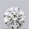 Natural Diamond 0.40 Carats, Round with Excellent Cut, K Color, SI1 Clarity and Certified by GIA