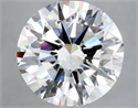 Natural Diamond 2.33 Carats, Round with Excellent Cut, H Color, VS1 Clarity and Certified by GIA